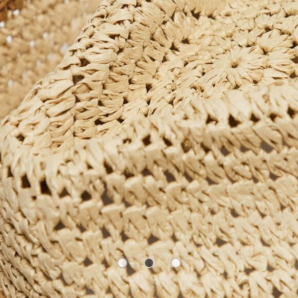 New Asos Straw Cowboy Hat - Picture 2 of 3